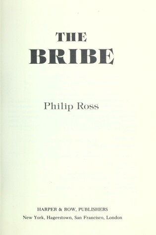 Cover of The Bribe