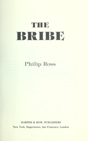 Book cover for The Bribe