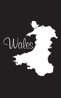 Book cover for Wales - Black 101 - Lined Notebook with Margins - 5X8