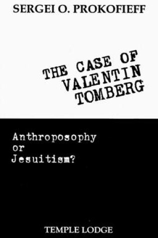 Cover of The Case of Valentin Tomberg