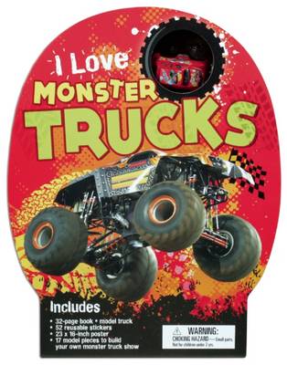 Book cover for I Love Monster Trucks