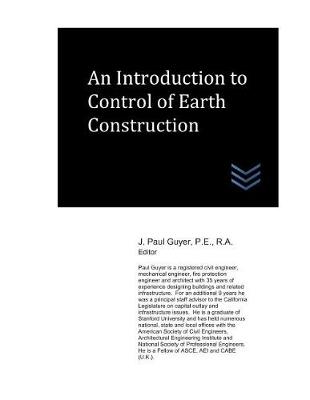 Book cover for An Introduction to Control of Earth Construction