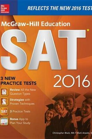 Cover of McGraw-Hill Education SAT 2016 Edition