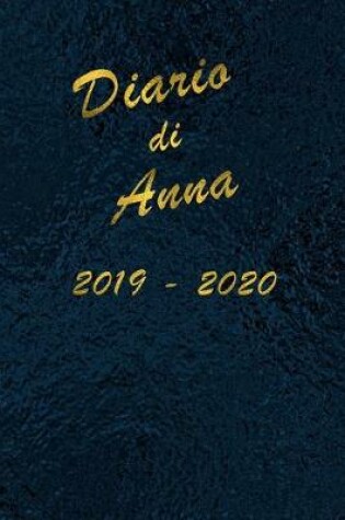 Cover of Agenda Scuola 2019 - 2020 - Anna