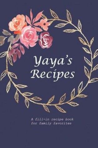 Cover of Yaya's Recipes