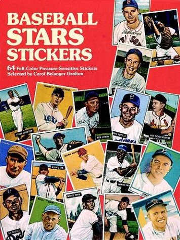 Book cover for Baseball Stars Stickers