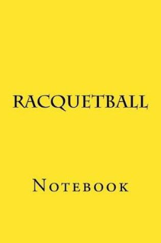 Cover of Racquetball