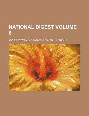 Book cover for National Digest Volume 6