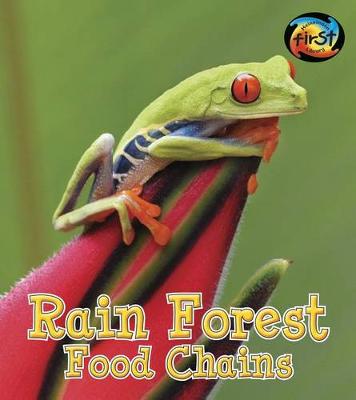 Book cover for Food Chains and Webs Rain Forest Food Chains