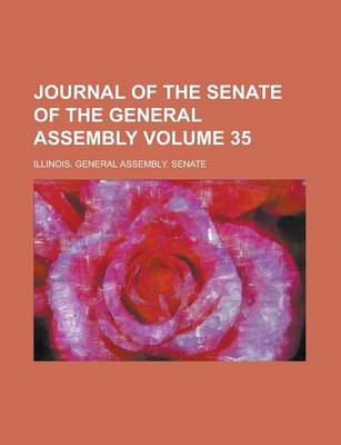 Book cover for Journal of the Senate of the General Assembly Volume 35