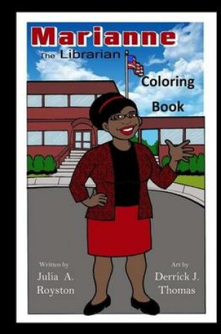 Cover of Marianne the Librarian Coloring Book