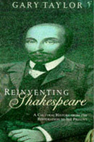 Cover of Reinventing Shakespeare