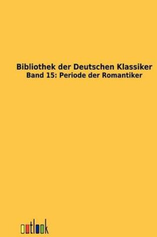 Cover of Bibliothek der Deutschen Klassiker