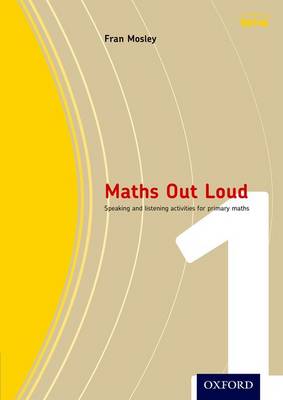 Book cover for Maths Out Loud Year 1