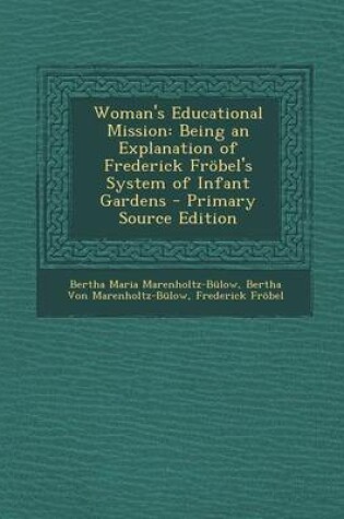 Cover of Woman's Educational Mission