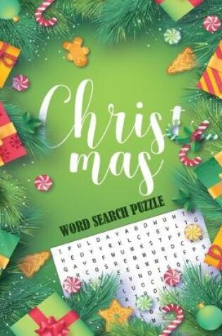 Cover of Christmas Word Search Puzzle