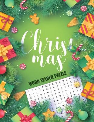 Book cover for Christmas Word Search Puzzle