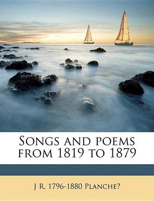 Book cover for Songs and Poems from 1819 to 1879