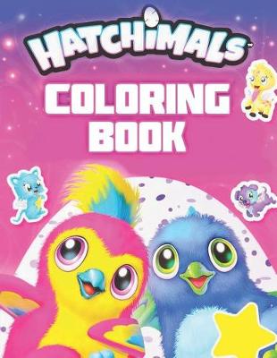 Book cover for Hatchimals Coloring Book