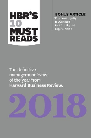 Cover of HBR's 10 Must Reads 2018