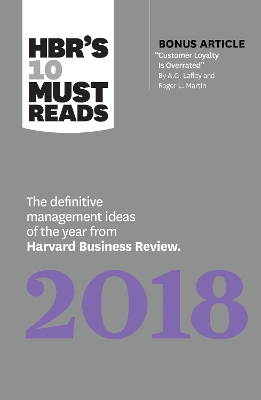 Book cover for HBR's 10 Must Reads 2018