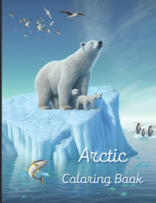 Book cover for Arctic Coloring book