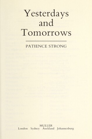 Cover of Yesterdays and Tomorrows