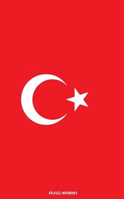 Book cover for Flag of Turkey - Lined notebook