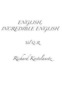 Book cover for English, Incredible English Vol Q-R