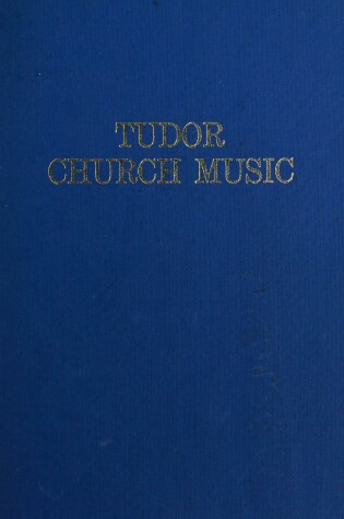 Cover of Tudor Church Music