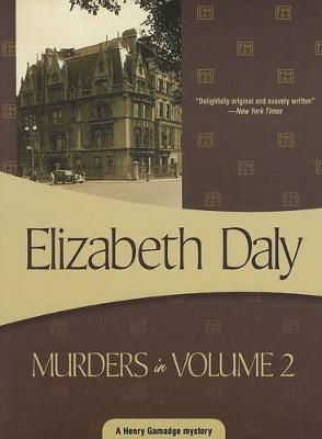 Cover of Murders in Volume 2