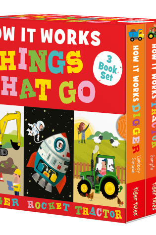 Cover of How it Works: Things That Go 3-Book Boxed Set