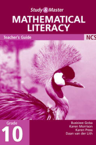 Cover of Study and Master Mathematical Literacy Grade 10 Teacher's Book