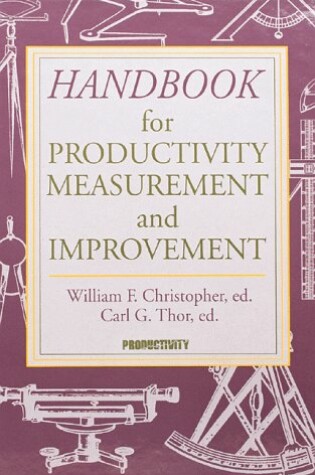 Cover of Handbook for Productivity Measurement and Improvement