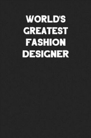 Cover of World's Greatest Fashion Designer