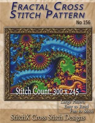 Book cover for Fractal Cross Stitch Pattern No. 156