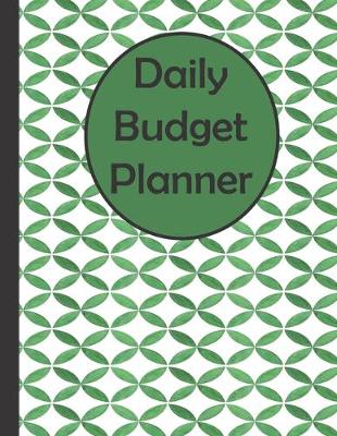 Book cover for Daily Budget Planner
