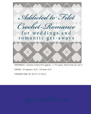 Book cover for Addicted to Filet Crochet-Romance