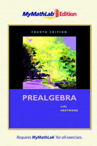 Cover of Prealgebra, The MyLab Math Edition