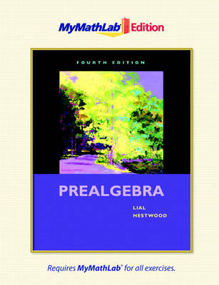 Book cover for Prealgebra, The MyLab Math Edition