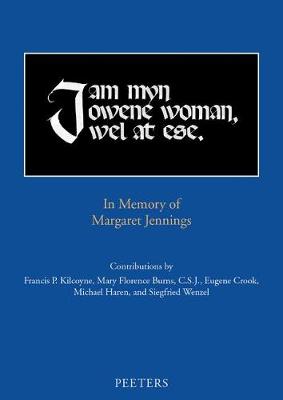 Book cover for "I am myn owene woman, wel at ese"