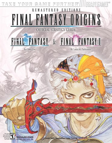 Book cover for "Final Fantasy Origins" Official Strategy Guide