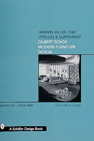 Cover of Herman Miller 1940 Catalog & Supplement