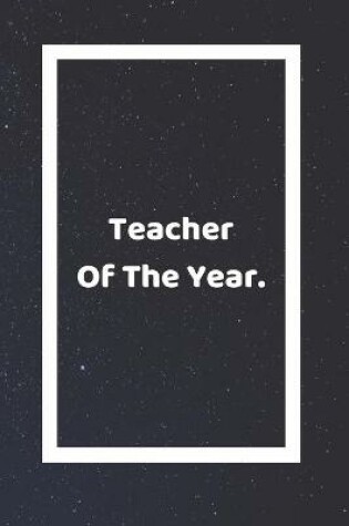 Cover of Teacher Of The Year