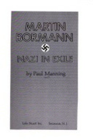Cover of Martin Bormann