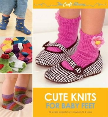 Book cover for Cute Knits for Baby Feet