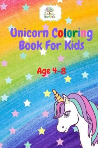 Cover of Unicorn Coloring Book for Kids