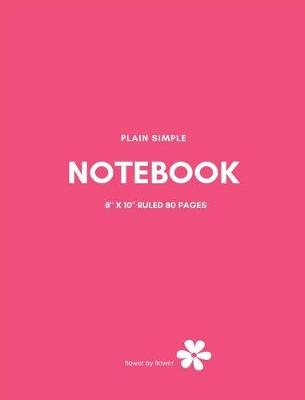 Cover of Plain Simple Notebook