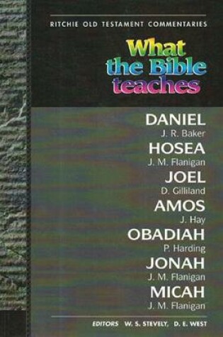 Cover of What the Bible Teaches - Minor Prophets