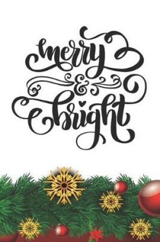 Cover of Merry & Bright Notebook